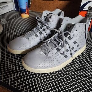 Men's High-Top Sneakers in Gray